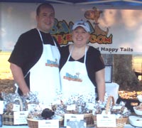 Bama Barkery owners Michael and Johnna Mathews (photo by Alisha Bamberg)